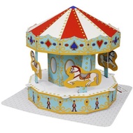 DIY Papercraft Diorama Carousel