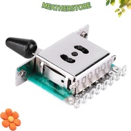 KEATHS 5-Way Pickup Selector Switch, Metal Silver Guitar Lever Switch, Professional 5-Way Position G