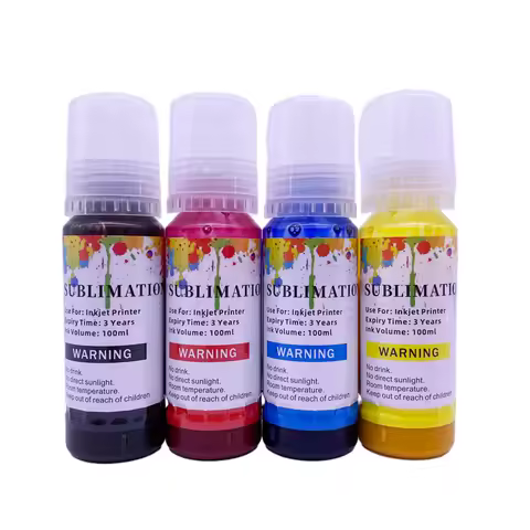 102 Sublimation Ink 70ml Replacement Kit Fit For Epson EcoTank ET-2700 2750 ET-2751 ET-2756 ET-3700 