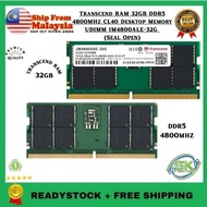 Transcend RAM 32GB DDR5 4800MHz CL40 Desktop Memory UDIMM JM4800ALE-32G (Seal Open)
