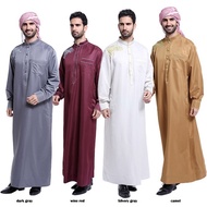 Muslim Apparel Arab Saudi Mens Clothes Islamic Robes Clothing For Islam Men Abaya Robe