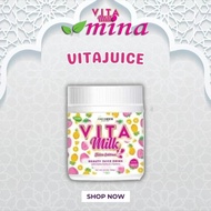 VITAMILK Juice Fruit Beauty Juice Drink Jus Buah-Buahan Coklat Chocolate Strawberry Grape ORI Awanees Vita Milk Original