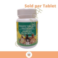 Papi Vermifuge (Pyrantel + Praziquantel) Dewormer Tablet for Cats and Dogs