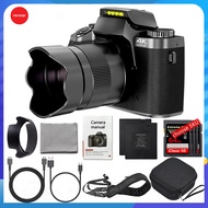 Renear 4K HD DSLR Camera 64MP Auto Focus Photography YouTube Streaming 60FPS WIFI 16x Zoom Optical 4