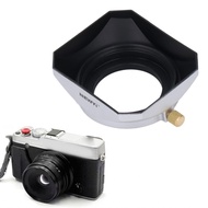Apill Gugxiom 39mm Lens Hood  Retro Silver Square Shade for Camera Accessories Gugxiomiset37zcxu