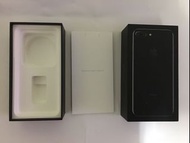 iPhone 7 plus  jet  black 128GB空盒 2016年（只有空盒/無其他配件）