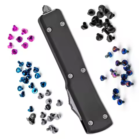 5 Colors OTF Disassembled Knife Titanium Triangle Screws For Microtech UTX-70 UTX70 Ultratech Knives