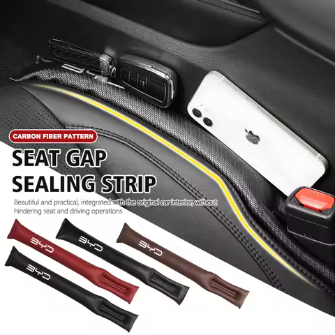 Car Seat Gap Filler Leather Anti Drop Leak Proof Plug Strip Auto Interior Parts For BYD F3 E2 D1 E6 
