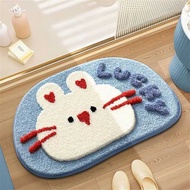 Bathroom Carpet Cute Cartoon Animal Pattern Fun Carpet Bath Mat Living Room Bedroom Cute Animal Spec