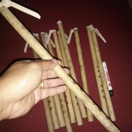 SULING SERULING BAMBU KAWIH LUBANG 6 PENTATONIK GAMELAN SUNDA (=)