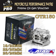 ATAKA K56 CNC Cylinder Head With Cam For HONDA GTR150/RS150/SOINC150 19/22mm 22/25mm 23/26mm