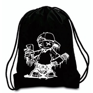 Graffiti Drawstring Bag/String Bag