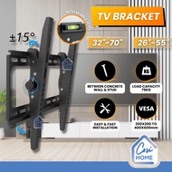 TV Wall Mount Bracket 26-55 32-70 Inch Tilt Fixed Flat Screen LED LCD Plasma Universal Mounting with