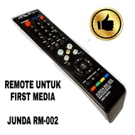 ORI REMOTE RECEIVER PARABOLA HD FIRST MEDIA JUNDA RM 002