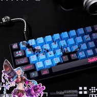 Graffiti Theme Keycap, PBT Keyboard Keycap, Personality Game Esports LOL Battle Of The Two Cities Tu