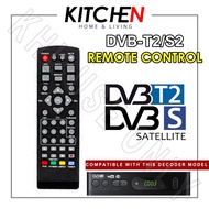 KHL_ORIGINAL DVB-T2/S2 Controller Remote Kontrol Controller Decoder Dekoder MyTv Remote Control MyTv