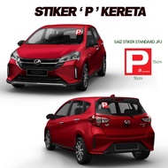 License P/L Sticker for Car & Motor, Pelekat P/L Lesen Kereta & Motor | Hi-Quality Sticker Print