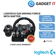 Logitech G29 DRIVING FORCE RACE WHEELS WITH SHIFTER DESIGN FOR PS5,PS4,PS3 AND WINDOWS (JS-LGT-G29)