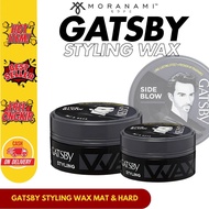 GATSBY Styling Wax Mat & Hard Side Blow Minyak Rambut Pomade Pria 25 75 gr gram
