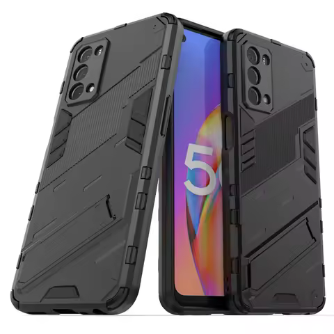 Phone Holder Case For Oppo A74 5G Case Armor Full Cover Oppo A74 A54 A94 A93 A53 A32 A33 Realme C21Y
