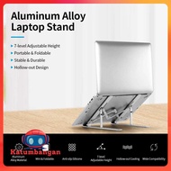 Docooler Laptop Stand Foldable Aluminum Adjustable 7 Levels - N7