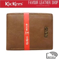 Kickers Genuine Leather Wallet With RFID Protected (1KDMP Series)