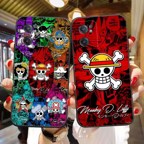 One P-Piece Luffy Zoro Logo Phone Case For iphone Apple 17 AIR 17E 16E 16 15 14 13 12 11 Pro Max XR 