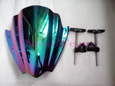 Now Universal Motorcycle Windshield Windscreen With 7/8" Or 1" Handlebar For Hyosung GT250 GT 250 20
