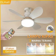 52CM Ceiling Fan With Light Fan With Remote Control 3 Speeds Frequency Conversion Fan 风扇吊灯