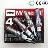 AYFS-32Y-R SP-530 Xuming (4ชิ้น) หัวเทียนสำหรับ FORD MOTORCRAFT SP-530 SP530 AYFS32YR AYFS-32Y-R