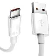 biaze 畢亞茲 USB-A-Type-C 100W超級快充6A傳輸線  1m  米白色  1條