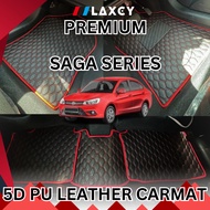 Proton Saga BLM/FLX/2016-2025 LAXEY Carpet & 5D Carpet / Floor Mat 1 set