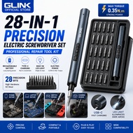 Glink Precision Electric Screwdriver Set 28 in 1 with Rechargable Battery, Type-C Charging