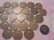 民國43年[伍角]銅幣[AU~UNC]~~~共26枚一標~~~1枚有上臘處裡