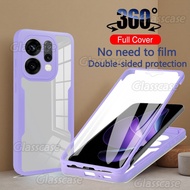 Oppo Reno14 pro 2025 Casing For Oppo Reno 14 F pro 14F 14pro Reno14 F Reno14pro 360 ° Front Back Tra