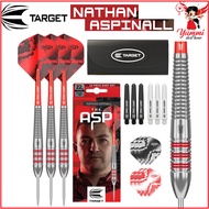 Target Steel Tip Dart 22G ASP nathan Aspinall Brass Steel Tip Dart