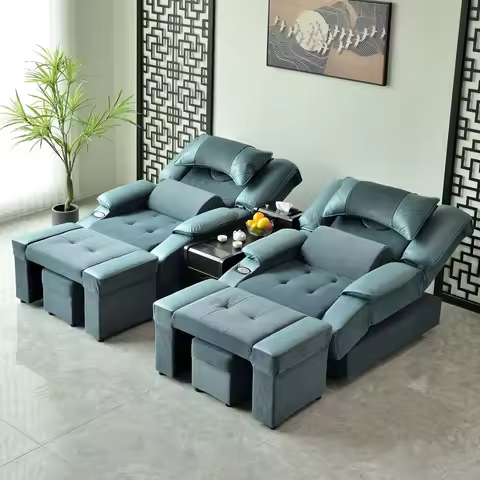 Pedi Chair Spa Nail Salon Beauty Chairs Pedicure Foot Stand Stools Elderly Person Massage Mesa De Fu