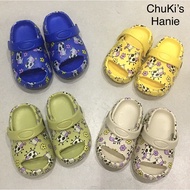 Baby slippers with lovely colorful Dairy Cow patterns, Baby bread slippers