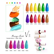 Venalisa เซตสีเจล 18สี V1-V5 ปริมาณ 10ml  TPO FREE Hema Free ยาทาเล็บ แถมชาร์ต 10ml -wenails