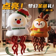Cute Fun Halloween Christmas Dancing Octopus Toys Christmas Creative Decompression Fun Cartoon Toys 