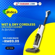 【Free Ship】Midea MVC-X8 Vacuum Cleaner (Self Cleaning) 3 In 1 Mop Wet & Dry With Self-Cleaning Funct