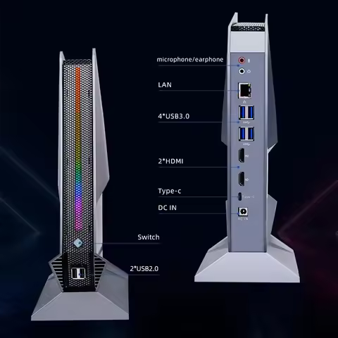 SZBOX F10 Gaming Mini PC Nvidia RTX 4060 3050 8G Intel i9 13900H i7 13700H 12900H WiFi6 RGB Mini Gam