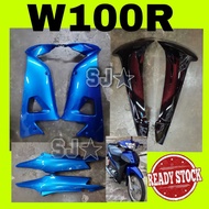 HONDA W100R -WAVE100R W100 R COVERSET BODY COVER SET BODYSET LEG SHEILD SIDE BODY CENTRE COVER SET