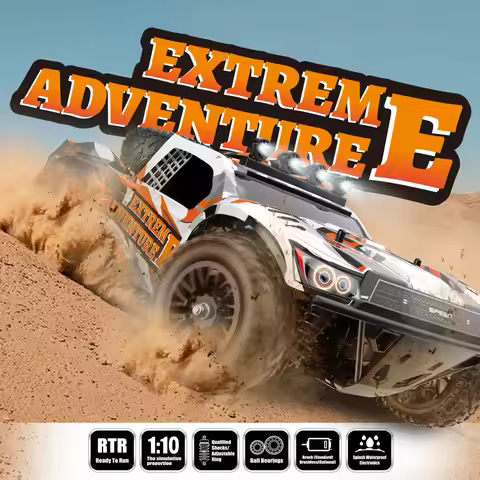201E/9201E 1:10 70KM/H 2.4G RC Car 2845 Brushless 4WD Electric High Speed Off-Road Remote Control Dr