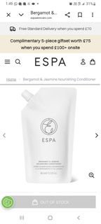 ESPA 佛手柑茉莉滋養護髮素