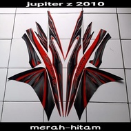 Striping Motor Jupiter Z 2010 Merah