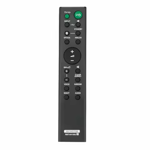 New Replacement RMT-AH100U Remote Control For Sony HT-CT180 SA-CT180 SA-WCT180 SoundBar with Bluetoo