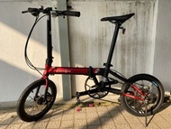 不議價送單車袋 K3 plus 外摺 16” Dahon 紅色大行摺疊單車 K3+ 可摺