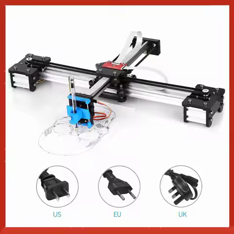 DIY Plotter DIY Drawing Robot Desktop Assembled Plotter Pen Drawing Robot Drawing Machine Painting H