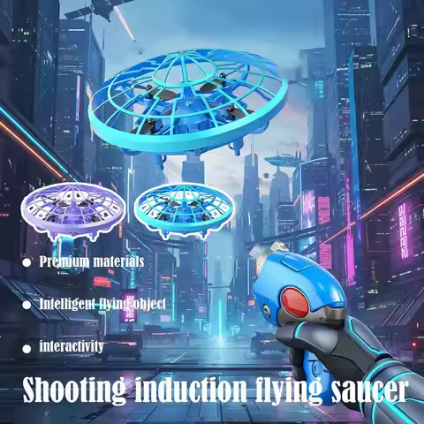 Rc Quadcopter Ufo Ball Aircraft Sensing Hand Gesture Hover Intelligent Suspended Flying Saucer UFO I
